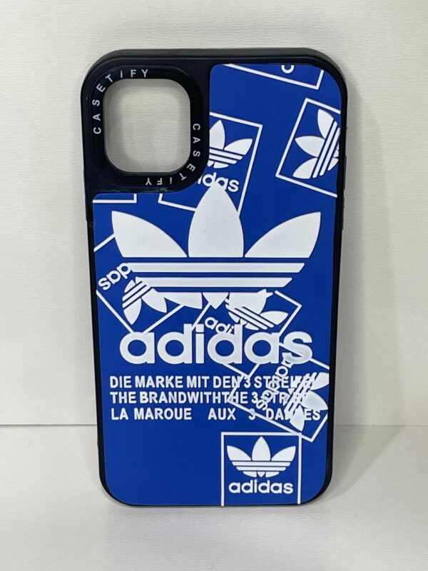CAPINHA DE CELULAR IPHONE 11 CASE PRETO ADIDAS