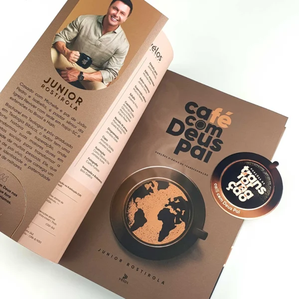 CAFÉ COM DEUS PAI | 2025 | PORÇÕES DIÁRIAS DE TRANSFORMAÇÃO | JÚNIOR ROSTIROLA - Imagem 3