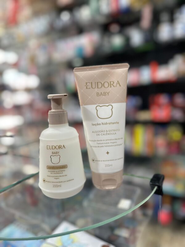 KIT EUDORA BABY: CONDICIONADOR 200ML + HIDRATANTE 200ML