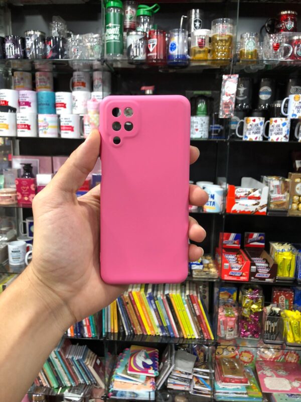 CAPINHA DE CELULAR A12 CASE ROSA