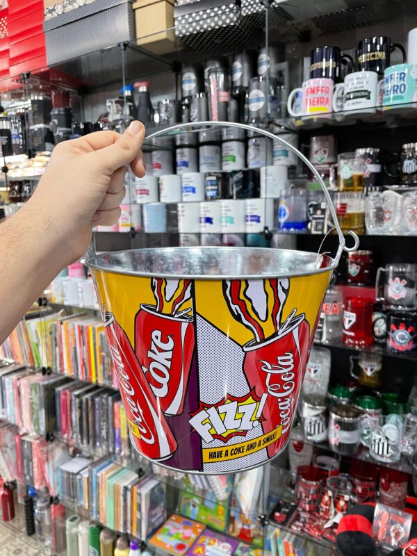 BALDE DE GELO COCA-COLA 6 LITROS