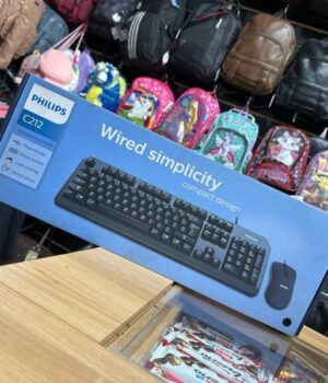 TECLADO COM FIO & MOUSE C212