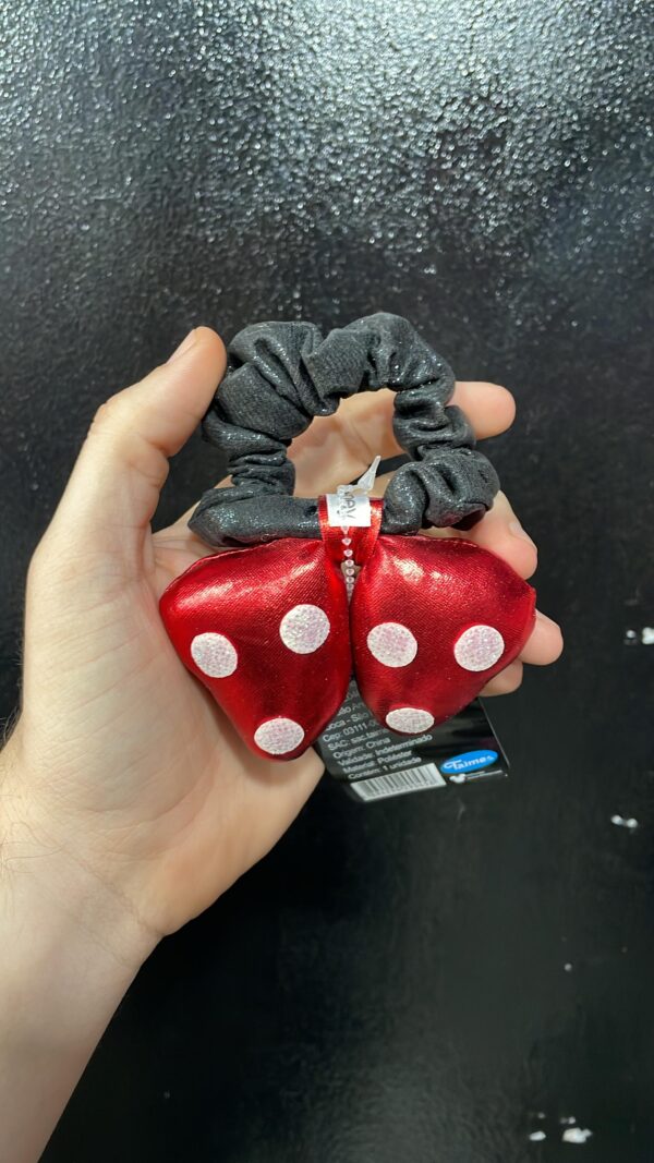 PRESILHA MINNIE BOLINHAS PEQUENAS