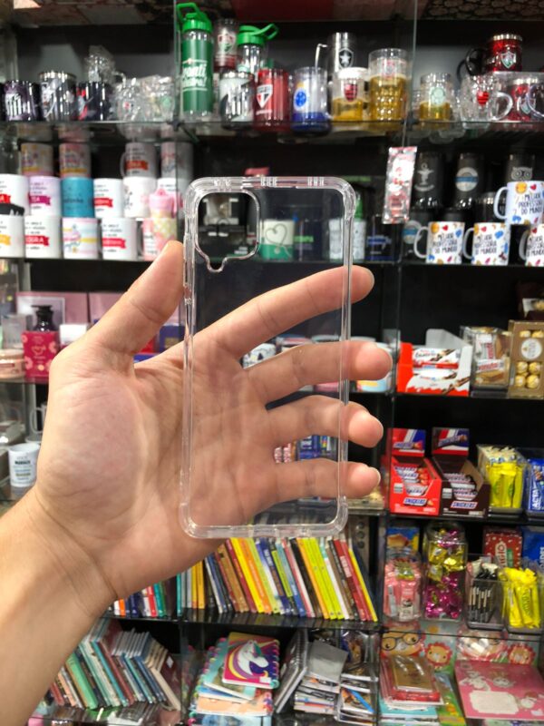 CAPINHA DE CELULAR A12 TRANSPARENTE