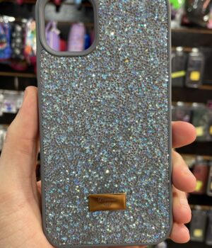 CAPINHA DE CELULAR IPHONE 11 CASE CINZA GLITTER