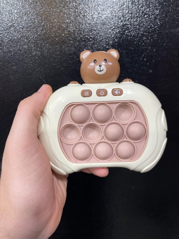 POP IT MARROM URSO
