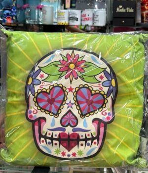 ALMOFADA CAVEIRA MEXICANA | 40x40CM