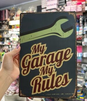 QUADRO MY GARAGE MY RULES