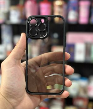 CAPINHA DE CELULAR IPHONE 14 PRO MAX SPACE CASE BORDA PRETO