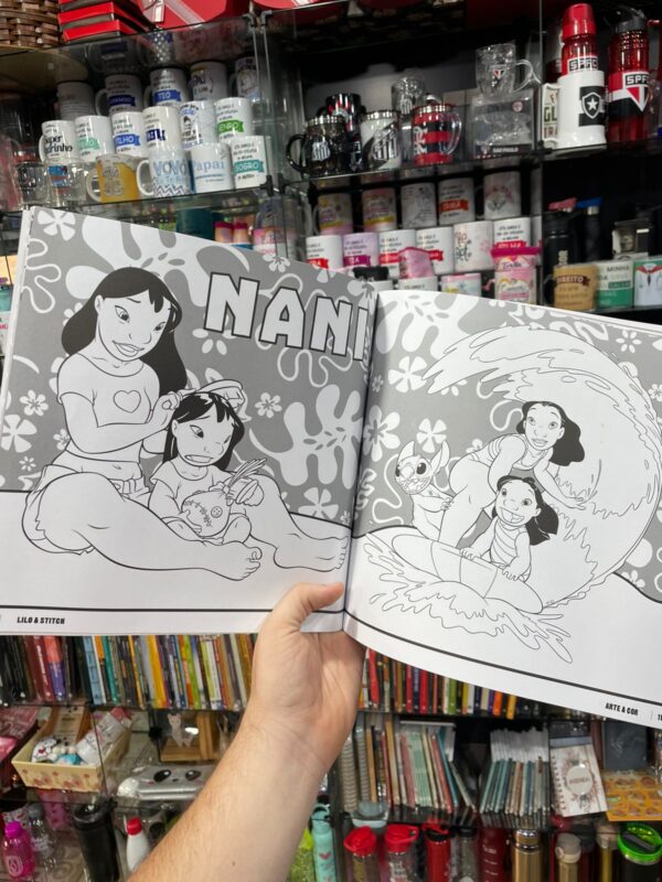 LIVRO PARA COLORIR BOBBIE GOODS STITCH ARTE & COR - Imagem 2