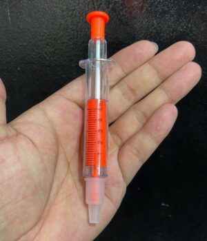 CANETA MARCA TEXTO BOBBIE GOODS INJEÇÃO LARANJA