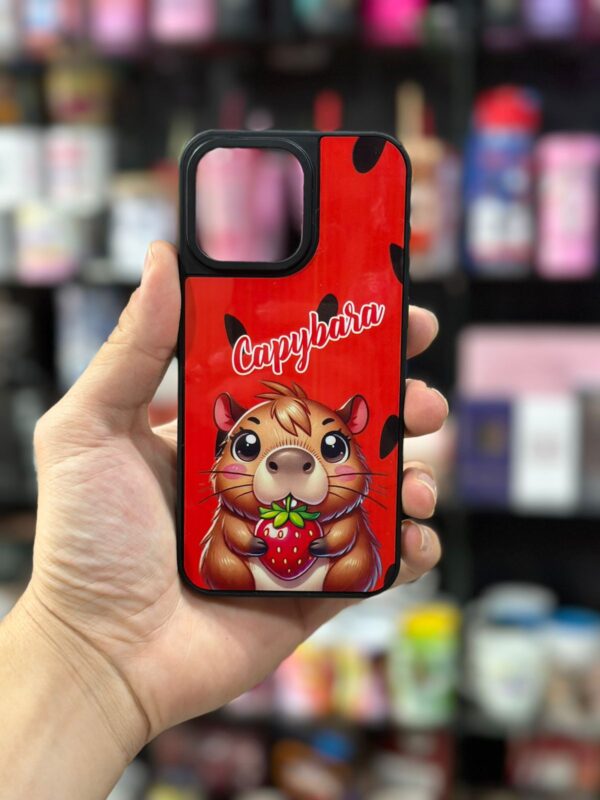 CAPINHA DE CELULAR IPHONE 15 PRO MAX CAPYBARA