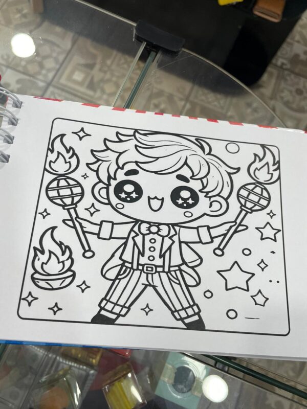 LIVRO PARA COLORIR BOBBIE GOODS CIRCO - Imagem 2