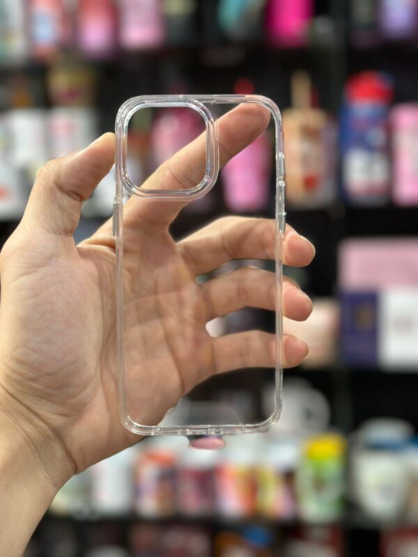 CAPINHA IPHONE 15 PRO MAX SPACE CASE TRANSPARENTE