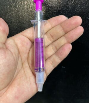 CANETA MARCA TEXTO BOBBIE GOODS INJEÇÃO ROXO