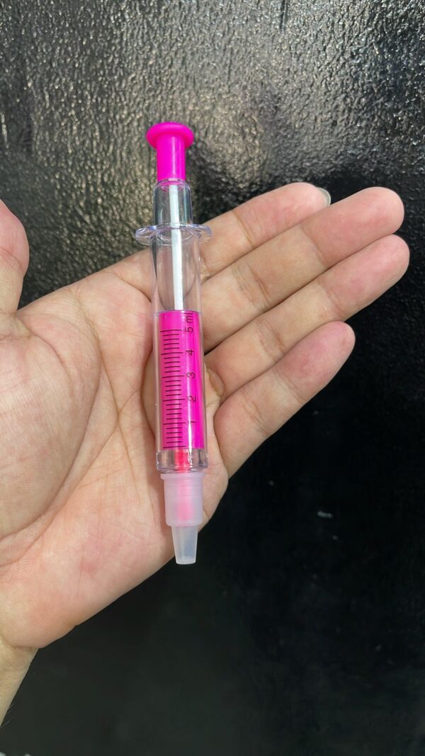 CANETA MARCA TEXTO BOBBIE GOODS INJEÇÃO ROSA