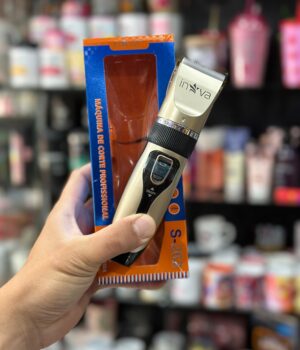 MÁQUINA DE BARBEAR E CORTAR CABELO SEM FIO INOVA S-262