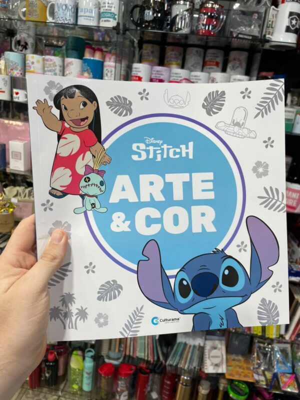 LIVRO PARA COLORIR BOBBIE GOODS STITCH ARTE & COR