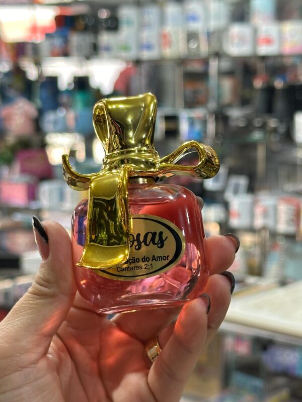 ÓLEO DE UNÇÃO ROSAS EM VIDRO PEQUENO