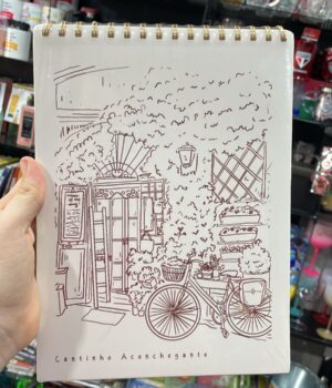 LIVRO PARA COLORIR BOBBIE GOODS SKETCHBOOK CANTINHO ACONCHEGANTE