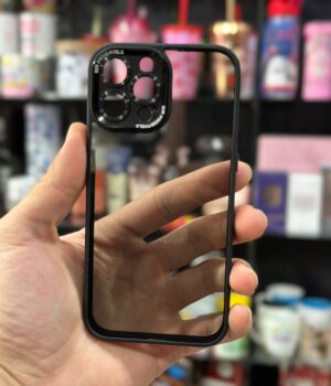 CAPINHA DE CELULAR IPHONE 13 PRO MAX SPACE CASE BORDA PRETO