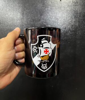 CANECA PORCELANA TODA PRETA | VASCO