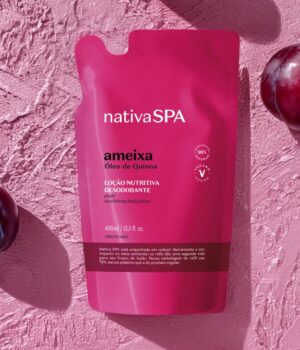 REFIL LOÇÃO HIDRATANTE AMEIXA ÓLEO DE QUINOA 400ML