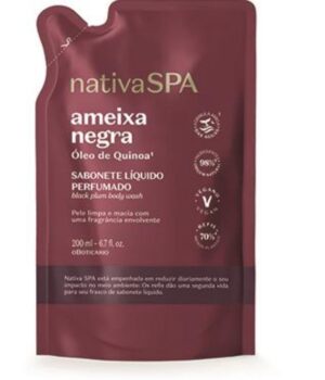 REFIL SABONETE LÍQUIDO AMEIXA NEGRA 200ML