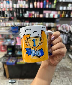 CANECA PORCELANA ESSA CANECA PERTENCE AO MELHOR PAI DO MUNDO