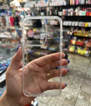 CAPINHA IPHONE 15 PRO MAX SPACE CASE TRANSPARENTE