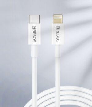 CABO TIPO C / LIGHTNING 2M HREBOS CB-321i