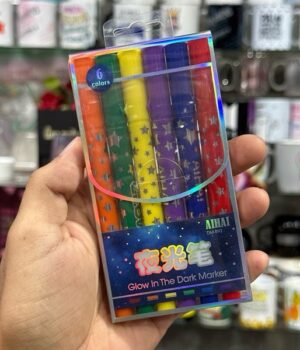 KIT CANETINHA FLUORESCENTE 6 PEÇAS