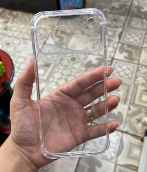 CAPINHA DE CELULAR IPHONE 17 PRO MAX TRANSPARENTE