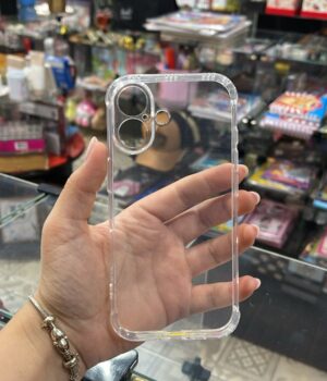 CAPINHA DE CELULAR IPHONE 17 TRANSPARENTE