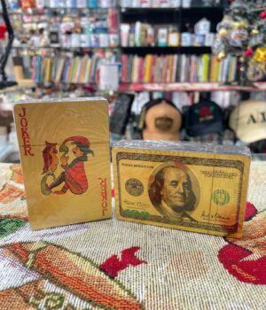 BARALHO DÓLAR DOURADO 54 CARTAS