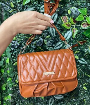 BOLSA FEMININA MARROM KAREN