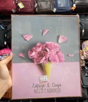 QUADRO ENTREGO & CONFIO, ACEITO & AGRADEÇO