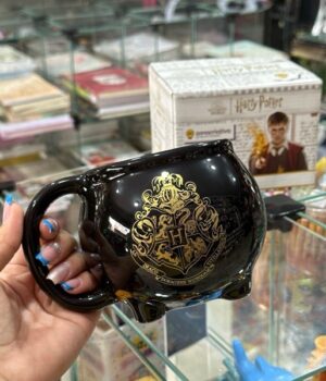 CANECA CALDEIRA HARRY POTTER 500ML PORCELANA