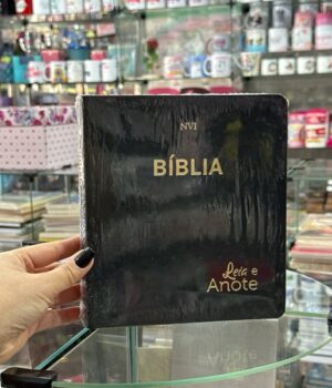 BÍBLIA ANOTE NVI LETRA NORMAL CAPA DE LUXO