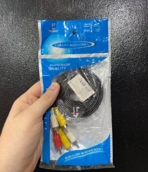 CABO AUXILIAR 2 PONTAS RCA 2MT