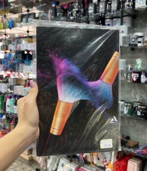 QUADRO PINCEL DE MAQUIAGEM