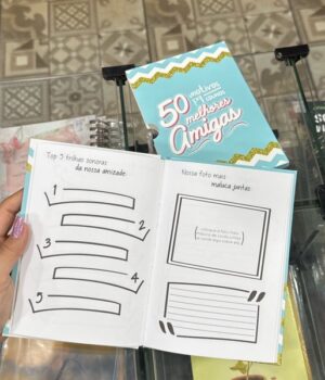 CADERNO 50 MOTIVOS PORQUE SOMOS MELHORES AMIGAS