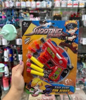 ARMINHA VERMELHO COM PROJÉTEIS DE EVA