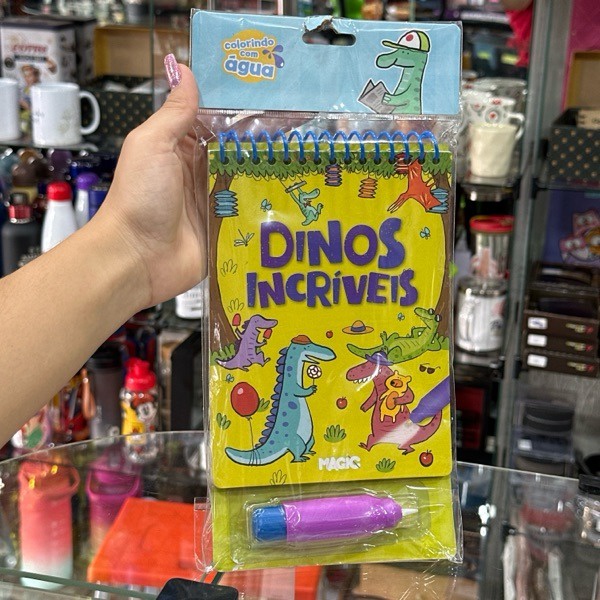 ACQUA BOOK DINOS INCRÍVEIS