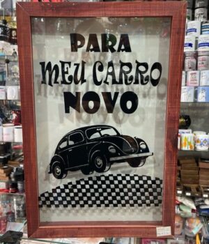 QUADRO COFRE PARA MEU CARRO NOVO