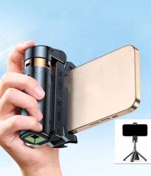 BASTÃO E TRIPÉ DE MESA PARA SELFIE COM CONTROLE TOMATE MZP-307 25CM