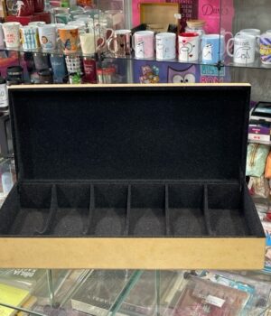 CAIXA DE MDF PORTA ÓCULOS CABEM 6 ÓCULOS