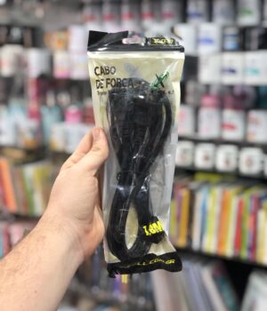 CABO DE FORÇA 3 PINOS - 1,8 METROS