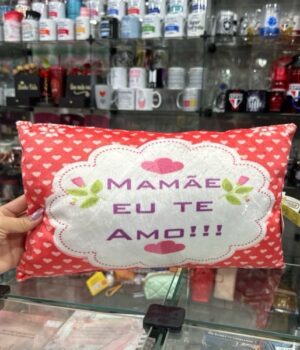 ALMOFADA 37x23CM | MAMÃE EU TE AMO