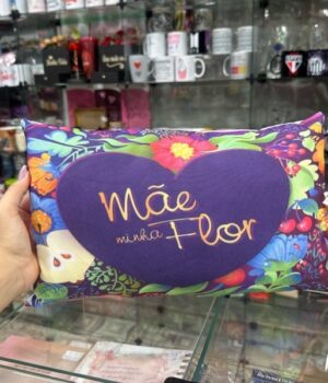 ALMOFADA 37x23CM | MÃE MINHA FLOR